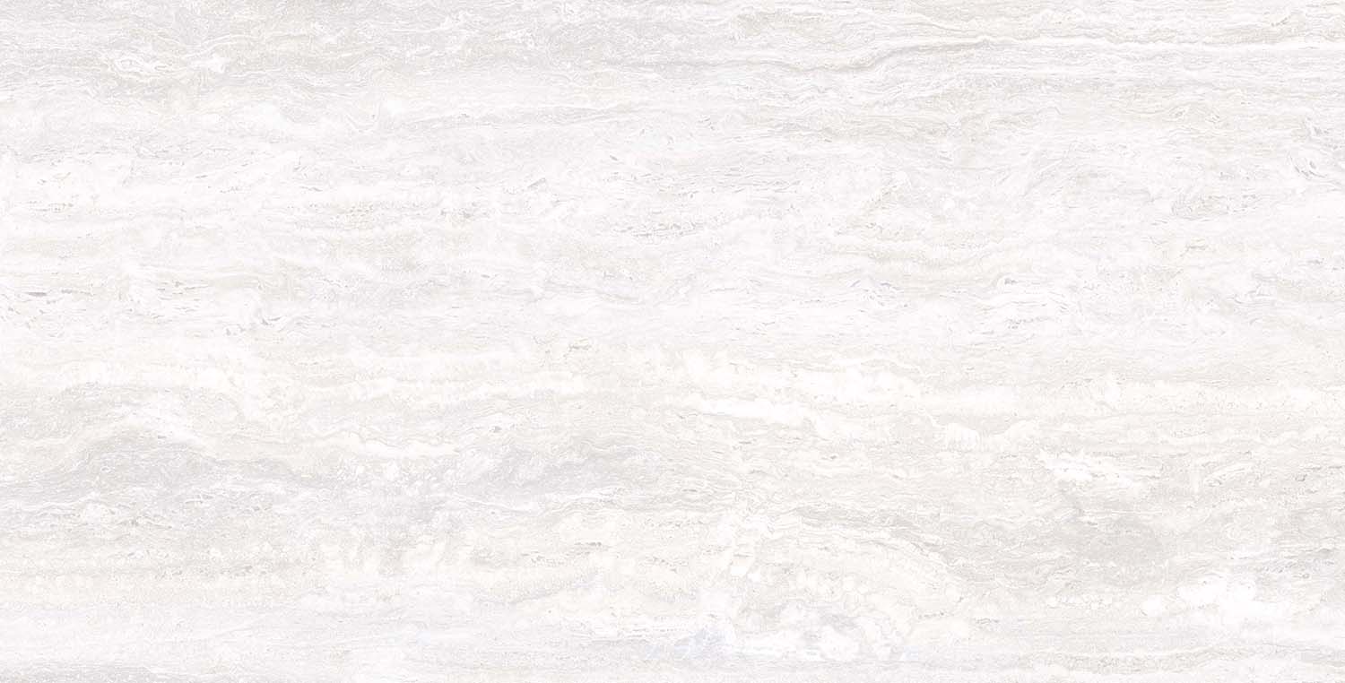 Travertin-Steinoptik weiß 60x120cm matt "Marvet White" Feinsteinzeug rektifiziert