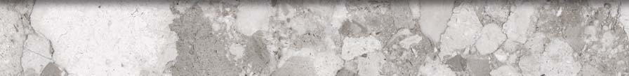 Fliesensockel Terrazzo-Steinoptik 7,3x60 cm "Veni Grey" grau matt
