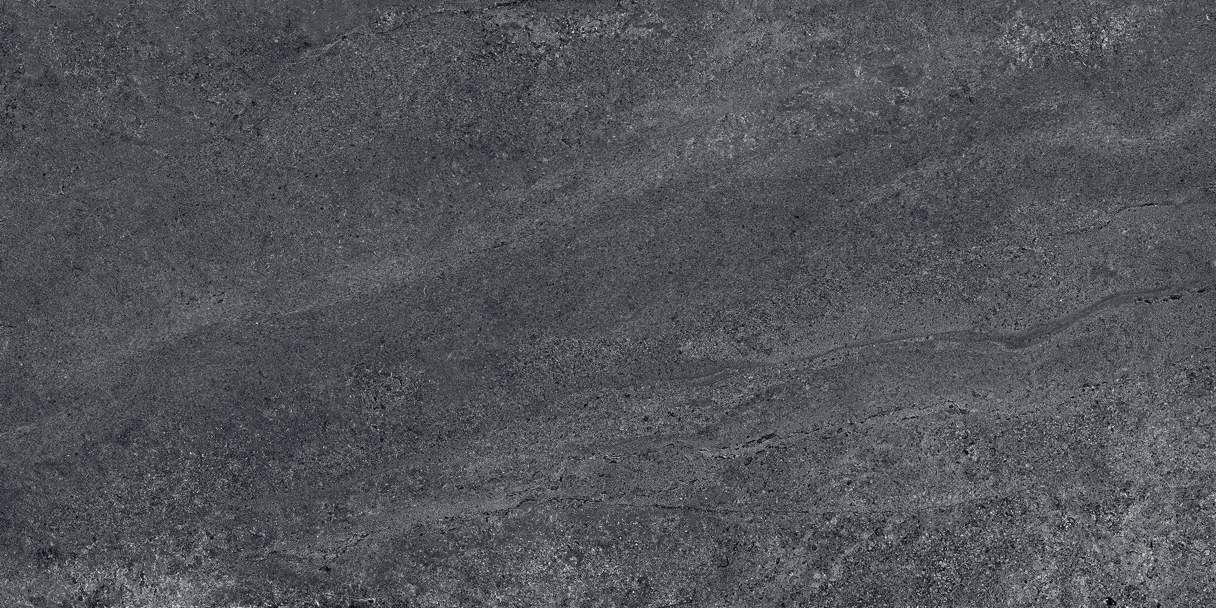 60x120 cm Fliese Natursteinoptik Sant Agostino Bergstone Black Steinoptik dunkelgrau schwarz