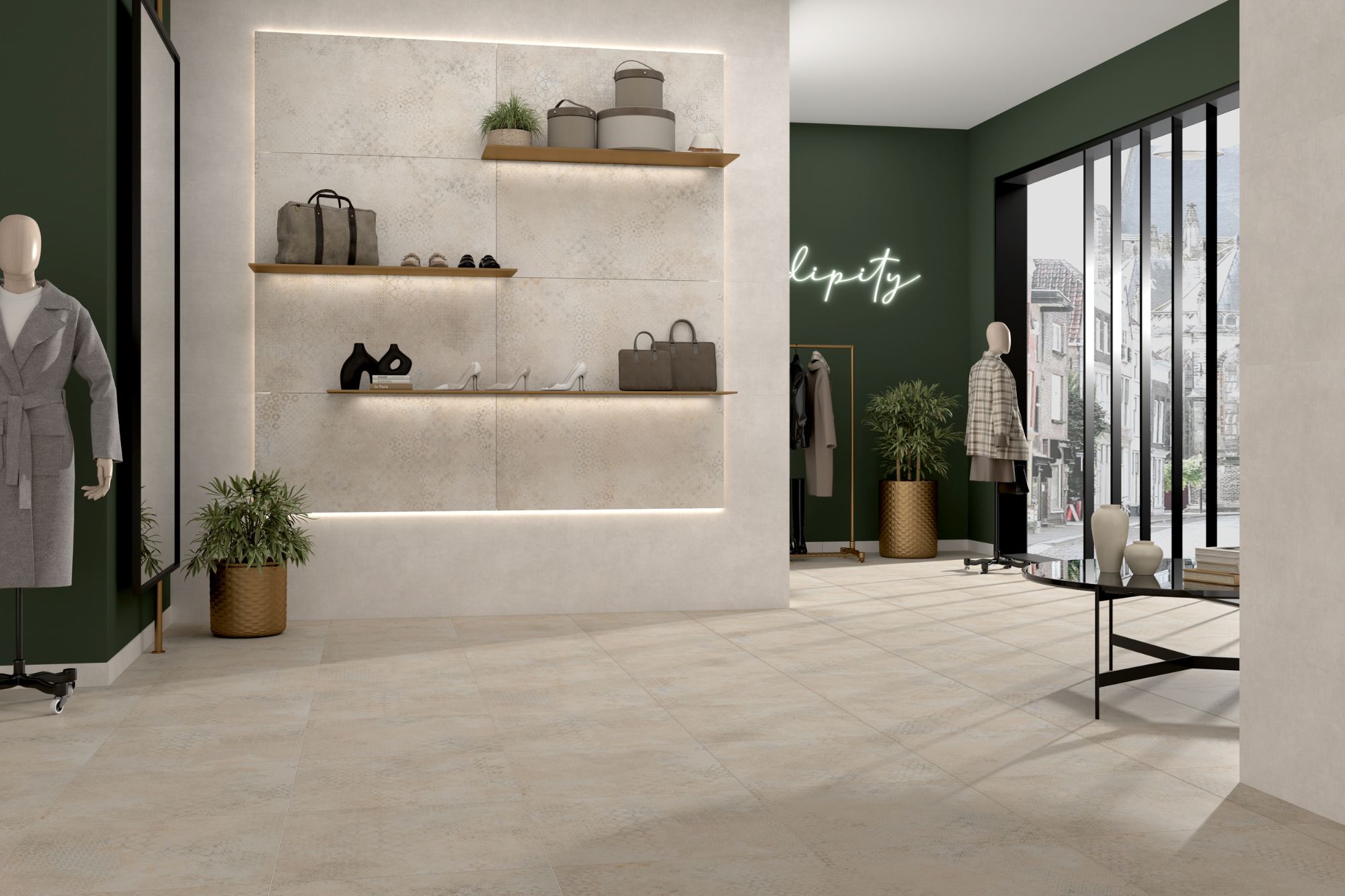 Fliese Vintage Dekor Ornamente beige "Alpha Beat Sand" verschiedene zufällige Dekore AUSVERKAUFT