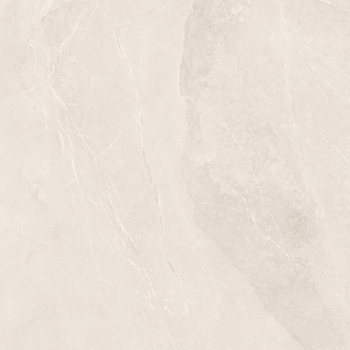 Fliese Natursteinoptik beige matt 120 x 120cm "Moon Sand" Feinsteinzeug mit fühlbarer 3D-Steinstruktur