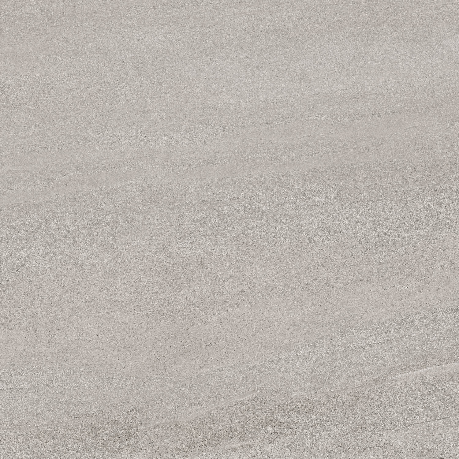 Fliese Sandstein-Optik hellgrau 60 x 60 cm "Eddystone Perla" Feinsteinzeug rektifiziert