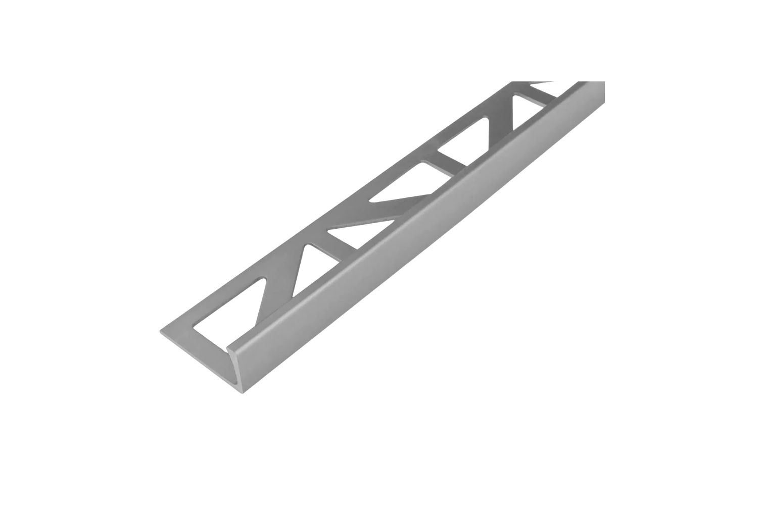Dural Winkelprofil grau DUROSOL Aluminium | Höhe 10 mm, Länge 250 cm