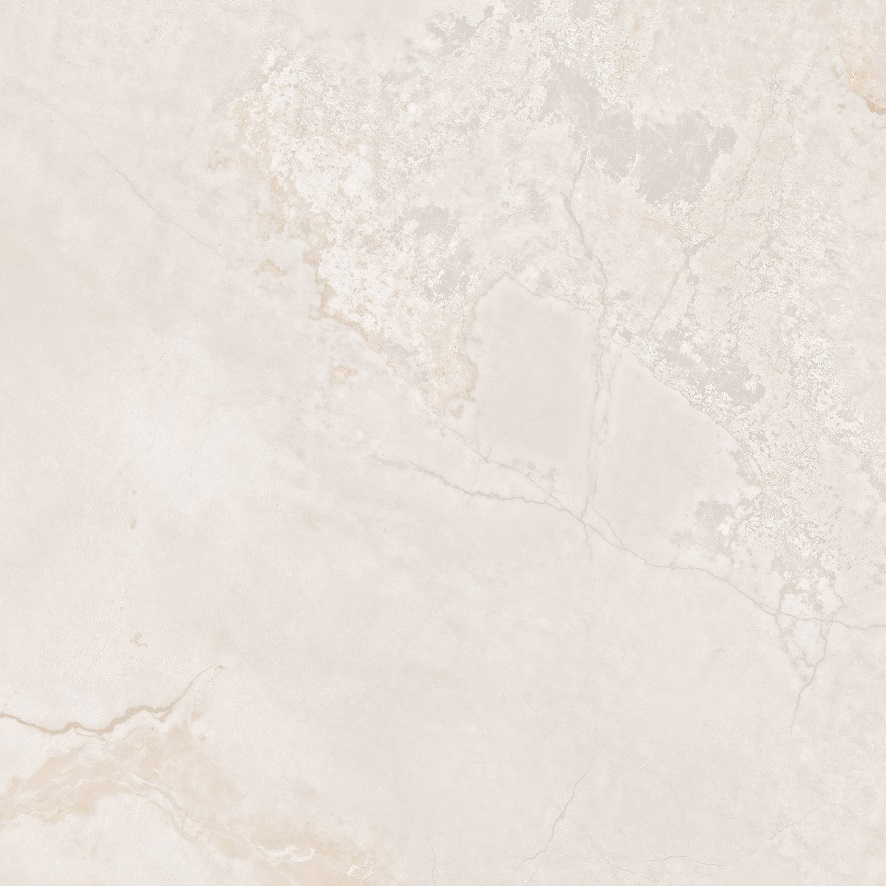Fliese Metalloptik beige matt 90 x 90cm  "Planet Cream" Feinsteinzeug rektifiziert - mit fühlbarer 3D-Struktur
