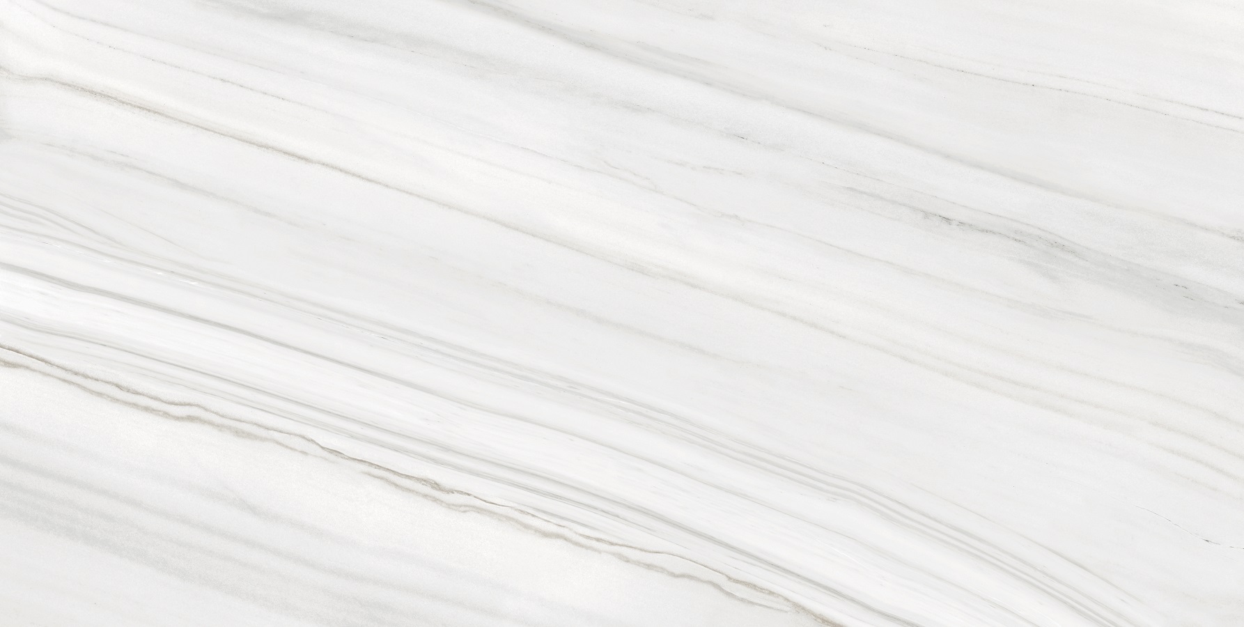 Fliese Marmoroptik weiß marmoriert glänzend rektifiziert Lasa blanco