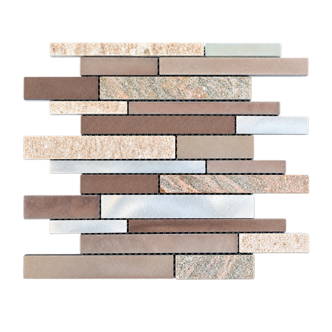 Mosaik Copper Silver Mix Sticks 29,6x38 cm | Kupfer/Silber
