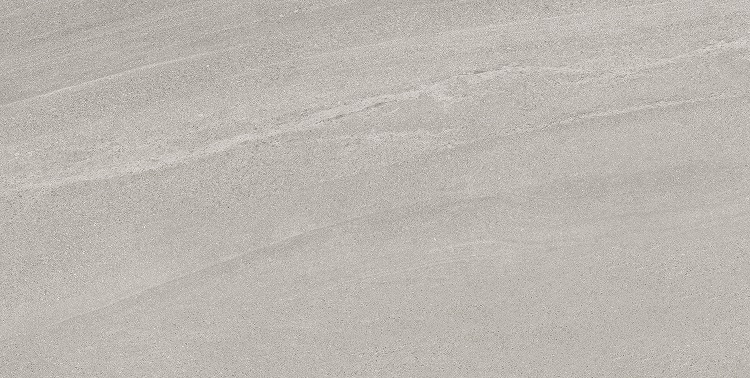 Fliese Sandstein-Optik hellgrau 60 x 120 cm "Eddystone Perla" Feinsteinzeug rektifiziert