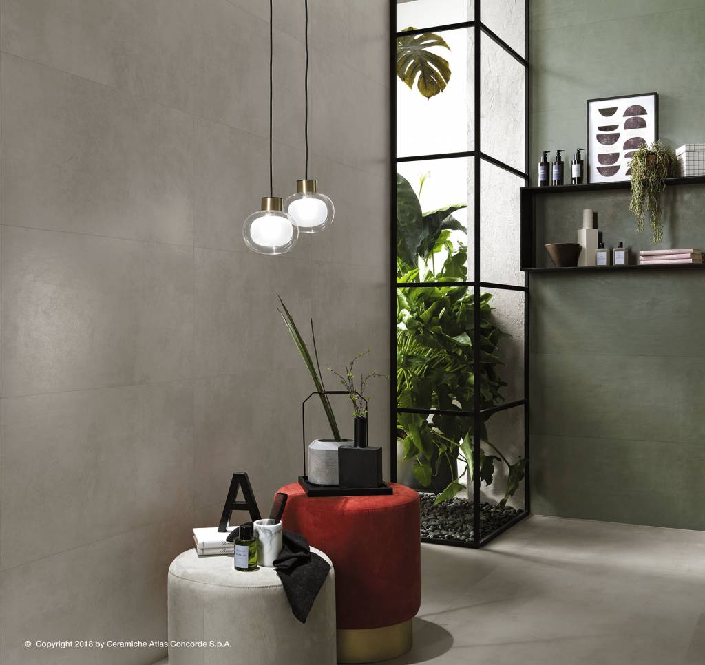 AtlasConcorde_Boost_002_09_White_CopyrighthYCt89tWui7vK Fliese Zement-/Beton-Optik weiß 60x60 "Boost White AMH3" Atlas Concorde