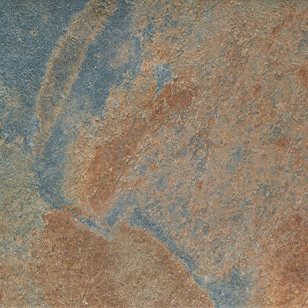 Terrassenplatte Steinoptik 60x60 cm "Shanendoah Black" anthrazit Feinsteinzeug 2cm rektifiziert 