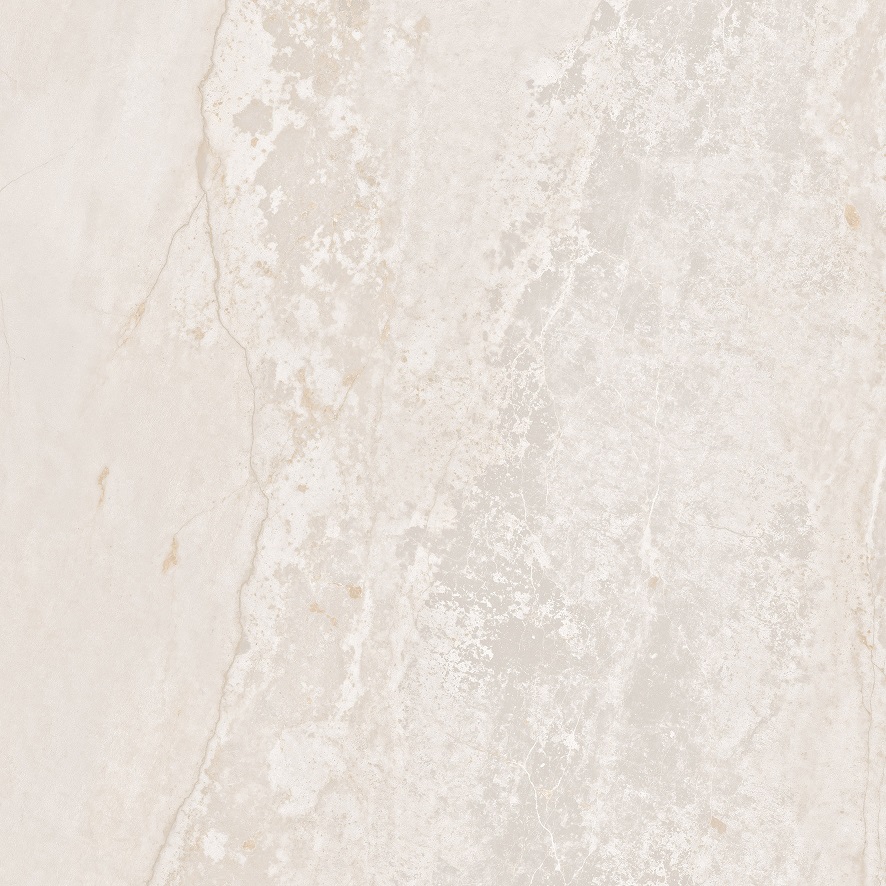 Fliese Metalloptik beige matt 90 x 90cm  "Planet Cream" Feinsteinzeug rektifiziert - mit fühlbarer 3D-Struktur
