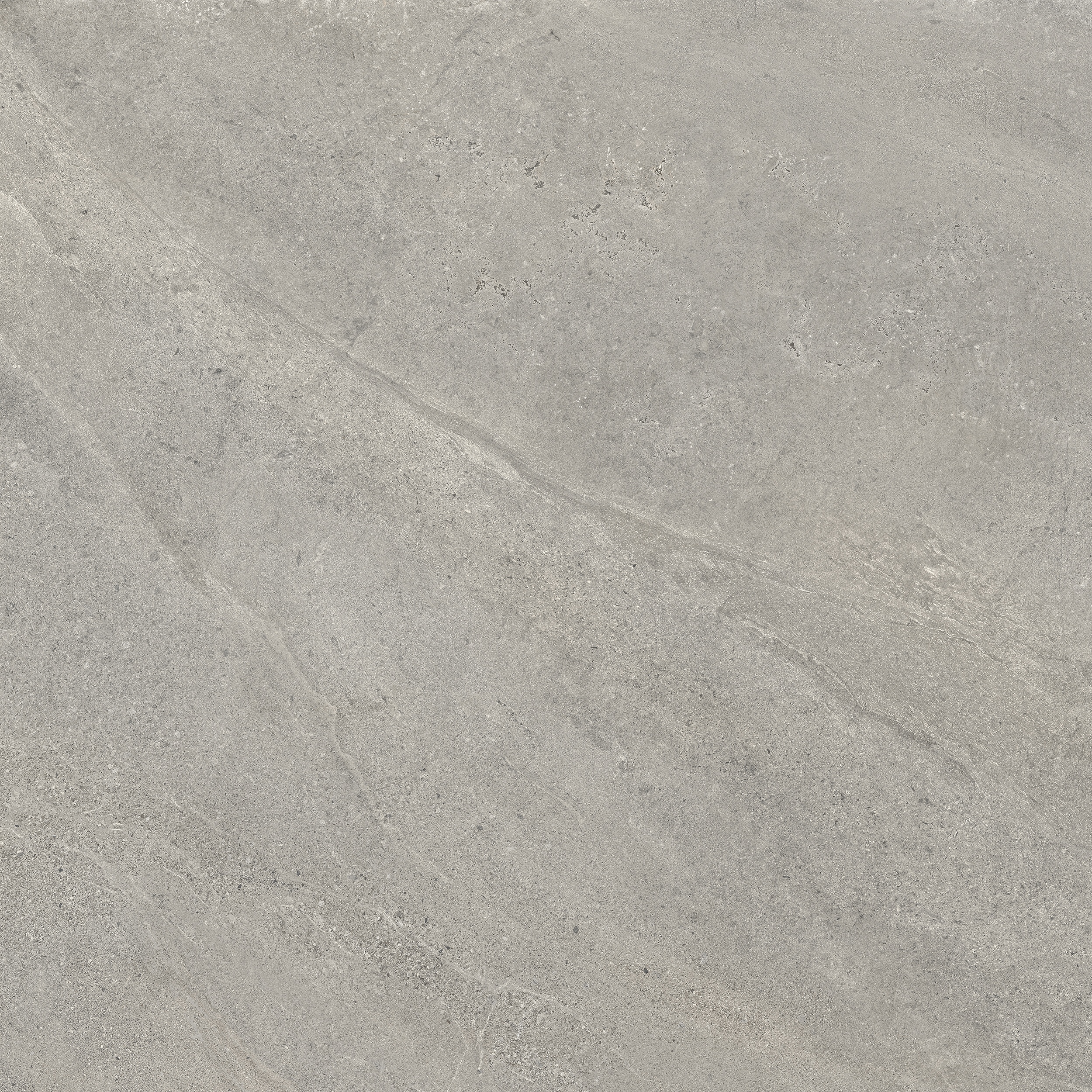 90x90 cm Fliese Natursteinoptik Sant Agostino Bergstone Grey Steinoptik grau-braun