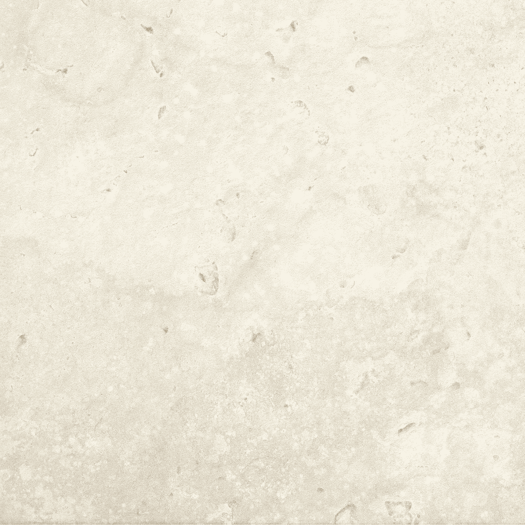 Fliese Steinoptik 100x100 cm "Hayden Bone" hellbeige Feinsteinzeug rektifiziert