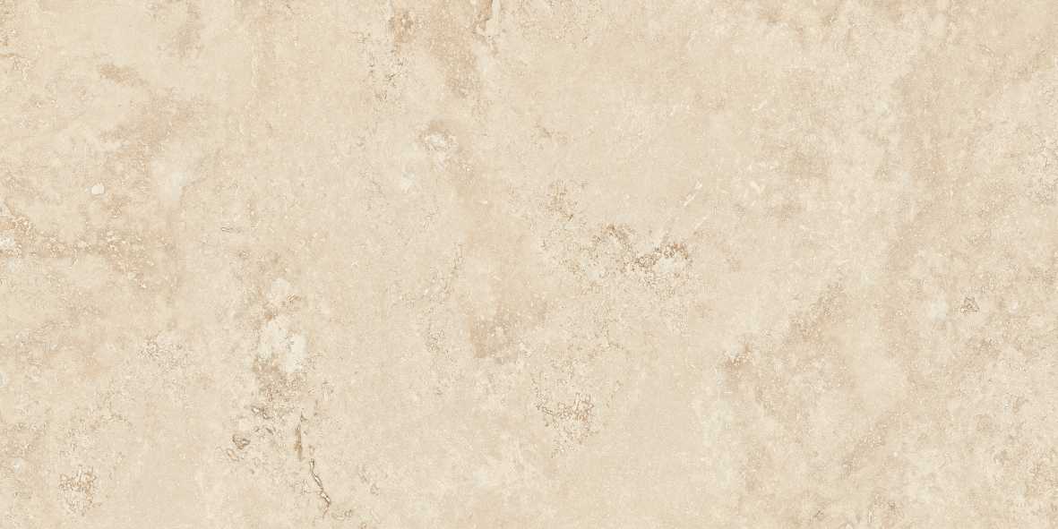 Fliese Travertin Steinoptik beige matt "Florence Miele" Feinsteinzeug rektifiziert