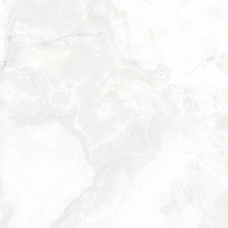 ONI-WHITE-120X120-2 Fliese Achat-Optik weiß marmoriert glänzend poliert "Onix White" rektifiziert