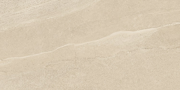 Fliese Sandstein-Optik beige 60 x 120 cm "Eddystone Arena" Feinsteinzeug rektifiziert