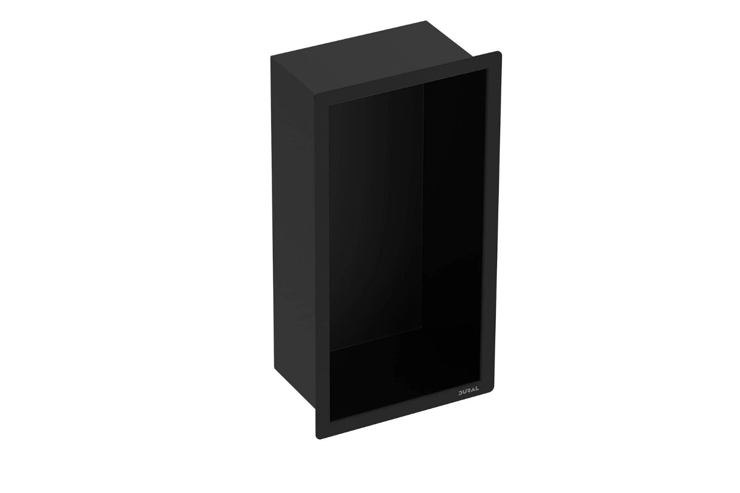 Dural Duschnische Edelstahl "DURANICHE pro" schwarz matt pulverbeschichtet  - 15 × 30 × 10 cm