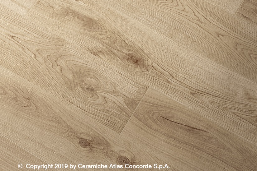 Fliese Holzoptik Eiche hellbraun Exence Vanilla Atlas Concorde