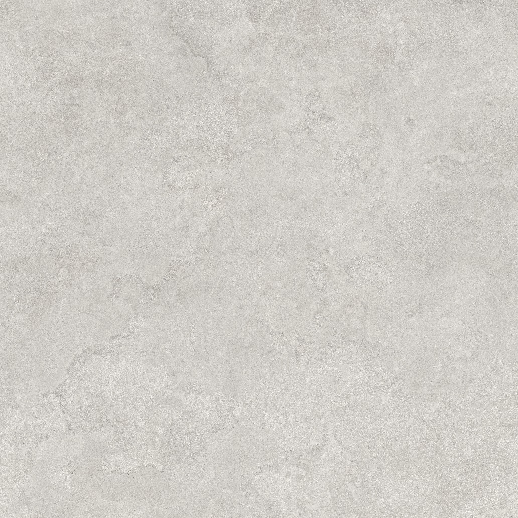 Fliese Steinoptik hellgrau 120x120 cm "Southwell Cross Pearl" Feinsteinzeug rektifiziert