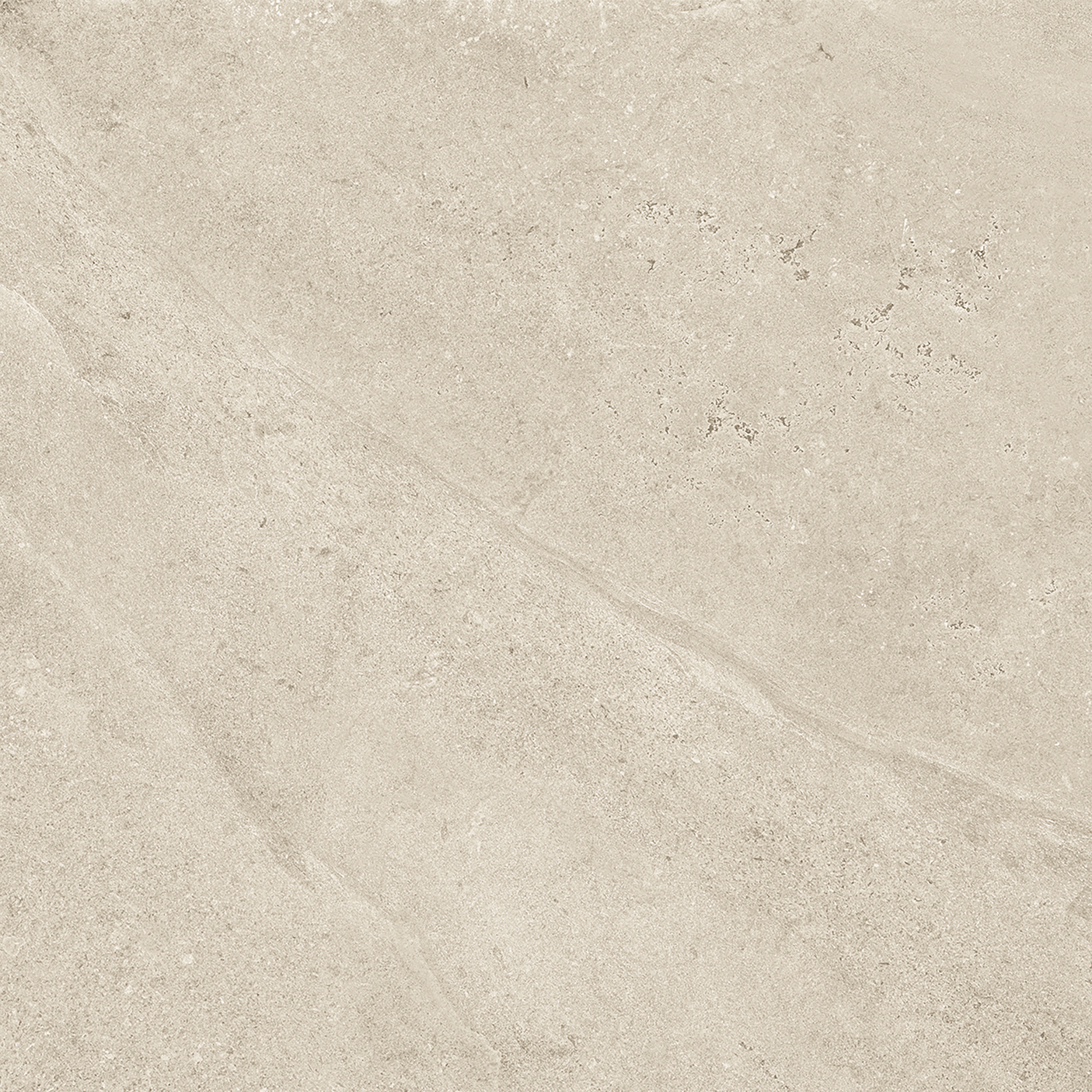 60x60 cm Fliese Natursteinoptik Sant Agostino Bergstone Ivory Steinoptik beige