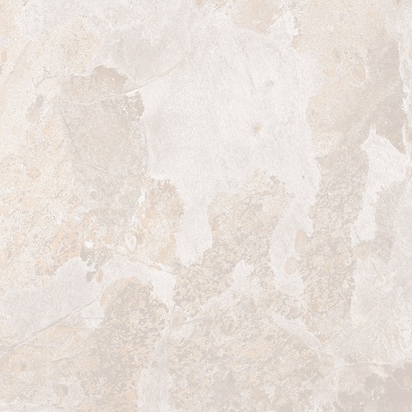 Fliese Natursteinoptik hellbeige matt 60x60cm "Nebula Cream" Feinsteinzeug mit fühlbarer 3D-Steinstruktur