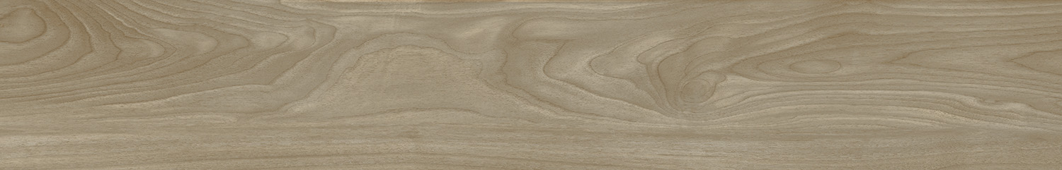 Fliese Holzoptik Eiche braun 20x120 cm "Byron Tan" Feinsteinzeug rektifiziert