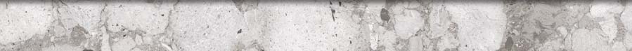 Fliesensockel Terrazzo-Steinoptik 7,3x90 cm "Veni Grey" grau matt