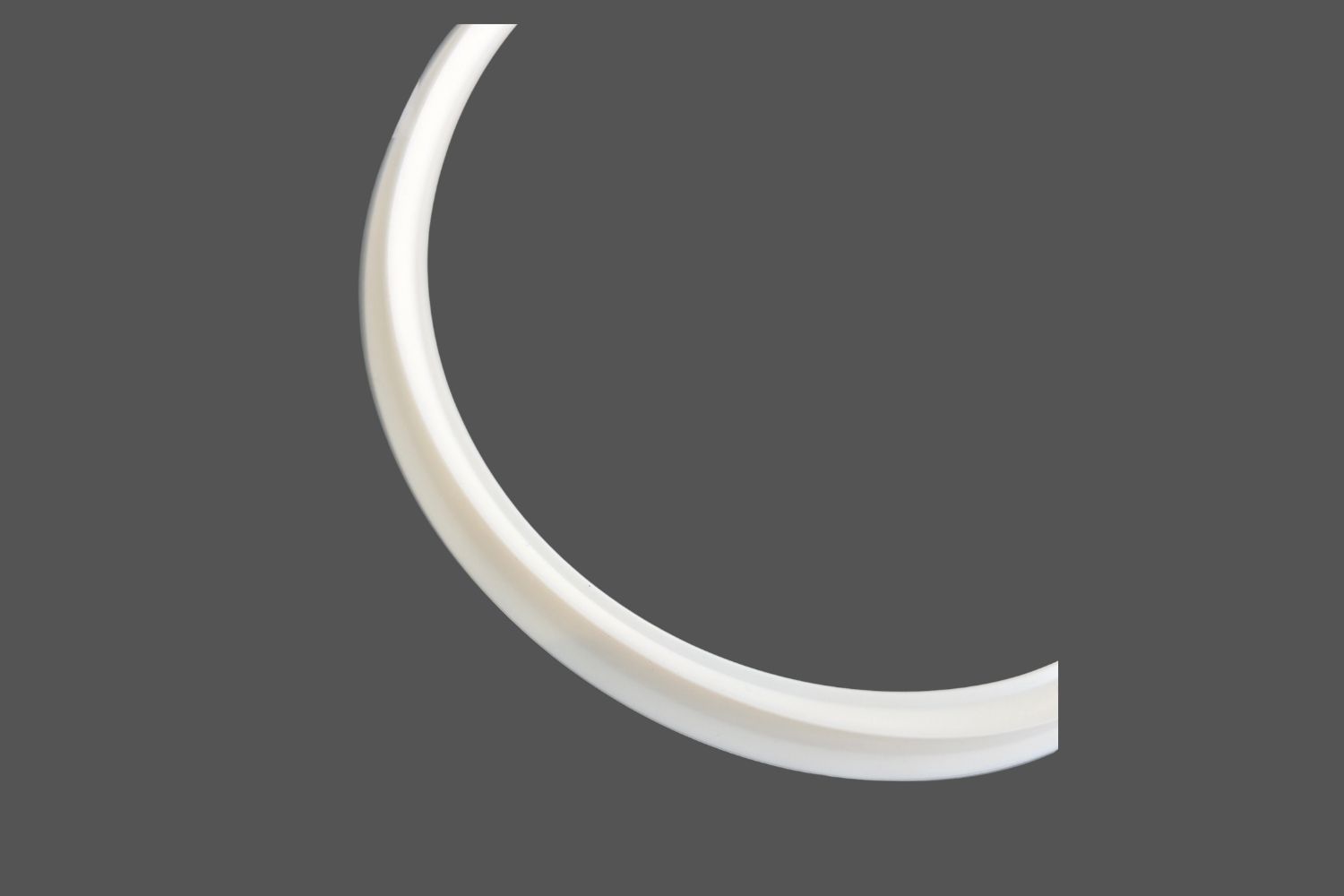 eezee Silikonfugenring 1100 mm weiß  – Für Waschbecken & WC