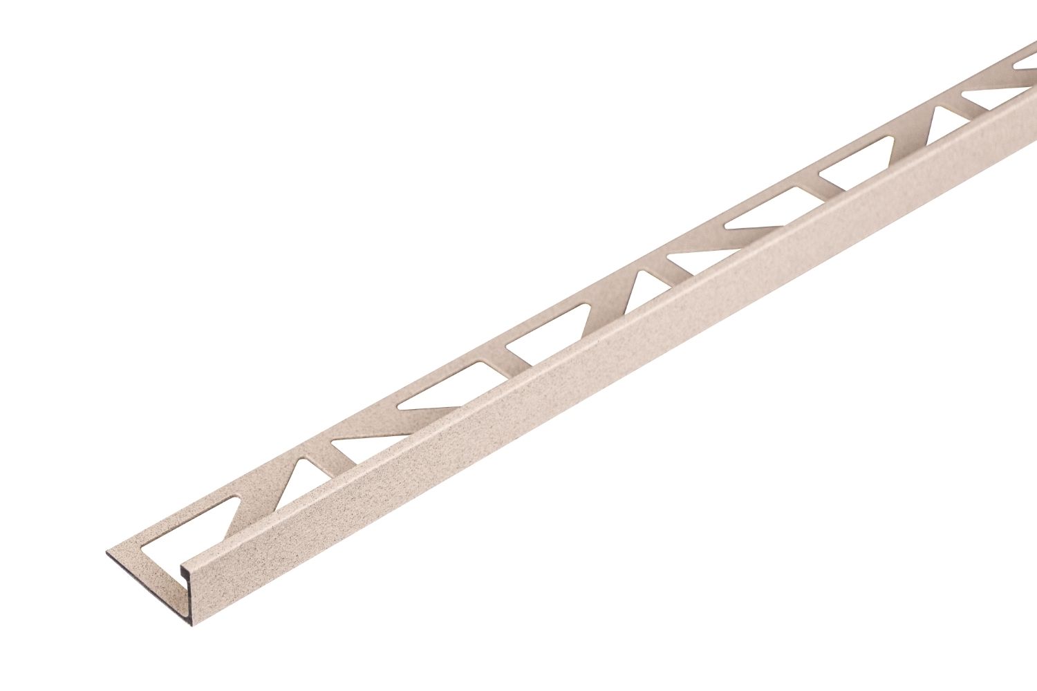 Dural Winkelprofil Pumice Stone DUROSOL ROCKS strukturbeschichtete Aluminium-Abschlussschiene 250 cm