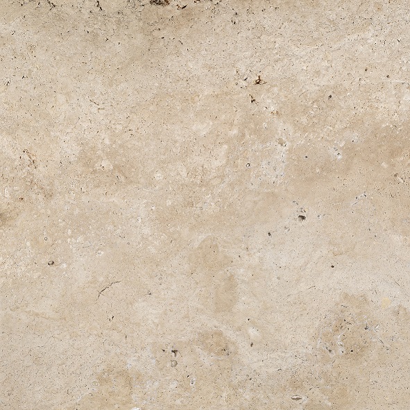 Fliese Natursteinoptik beige matt 60 x60 cm "Petra Beige" Feinsteinzeug mit fühlbarer 3D-Steinstruktur