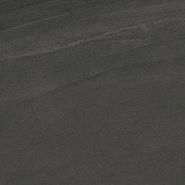Fliese Sandstein-Optik dunkelgrau 90 x 90 cm "Eddystone Mica" Feinsteinzeug rektifiziert