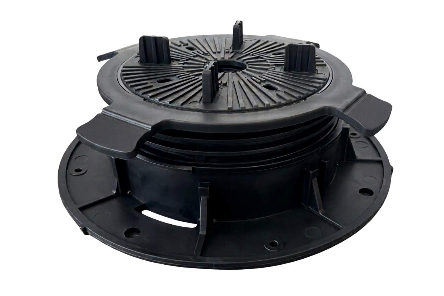 Stelzlager Prince: höhenverstellbares Stelzlager für Terrassenplatten 3 mm Fuge 38-61 mm