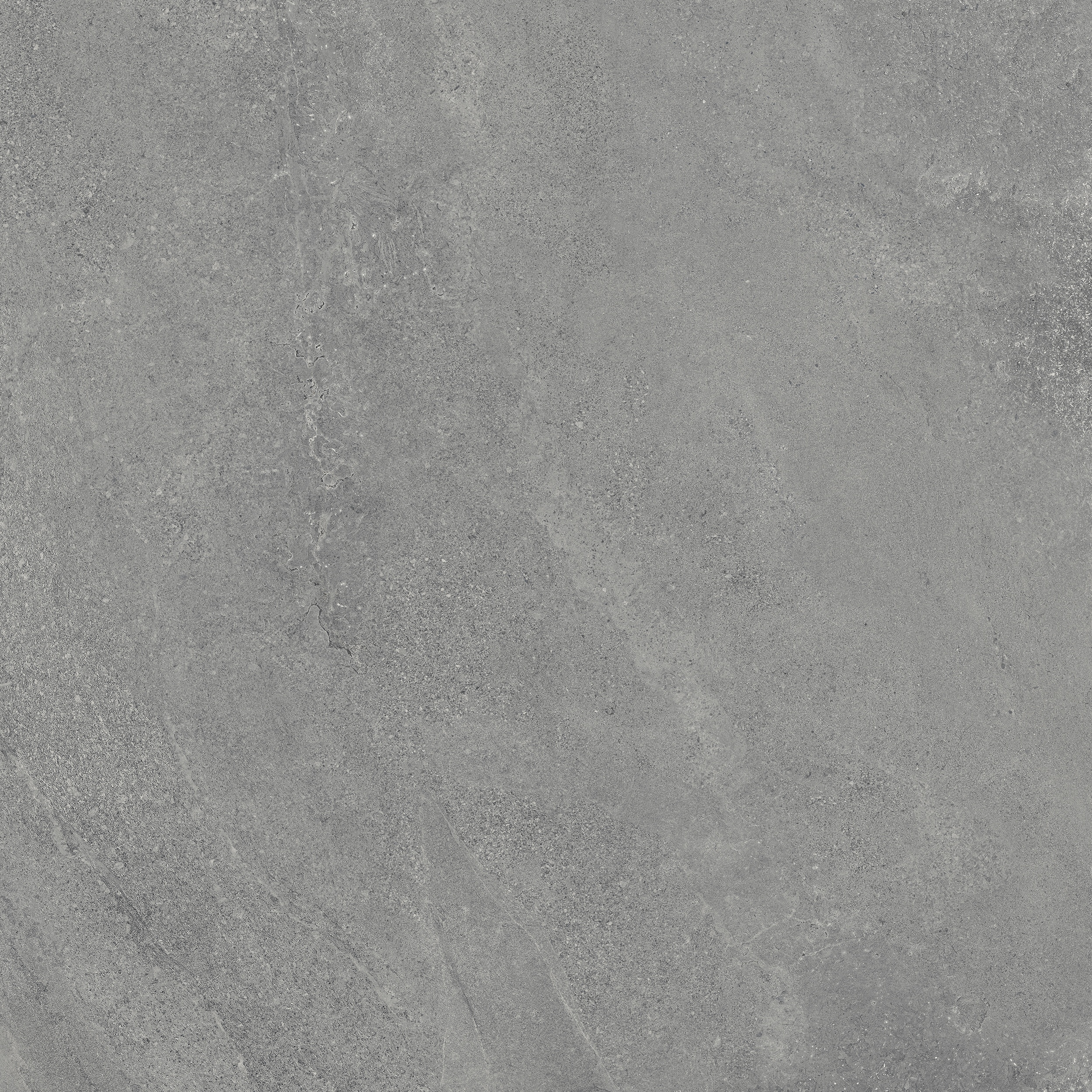 90x90 cm Fliese Natursteinoptik Sant Agostino Bergstone Dark Steinoptik grau
