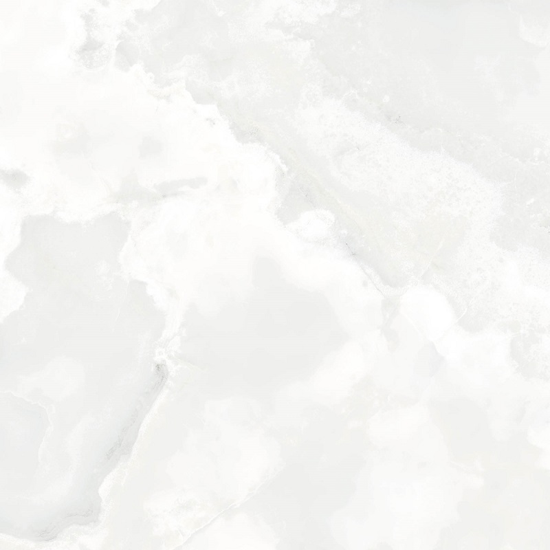 ONI-WHITE-120X120-4 Fliese Achat-Optik weiß marmoriert glänzend poliert "Onix White" rektifiziert