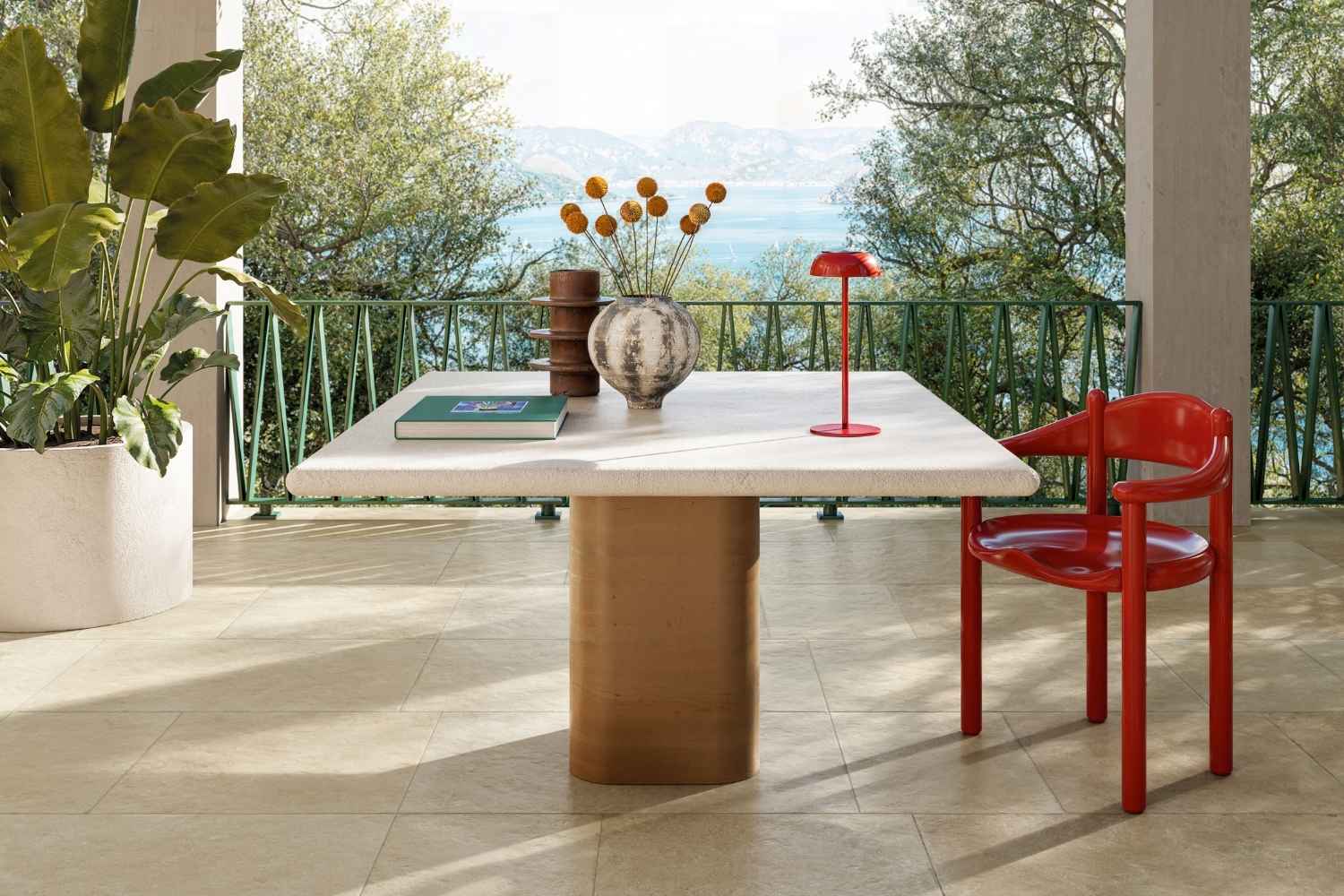 Fliese Natursteinoptik beige "Contrada Valenta Trani" Feinsteinzeug rektifiziert 