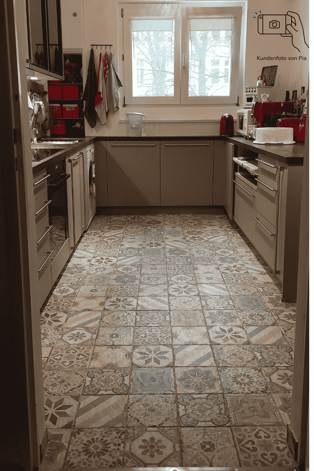 Fliese Vintage Dekor 20x20 cm "Havana Finca Vigia Mix" CIR | 12 verschiedene Retro Dekore nach Zufall