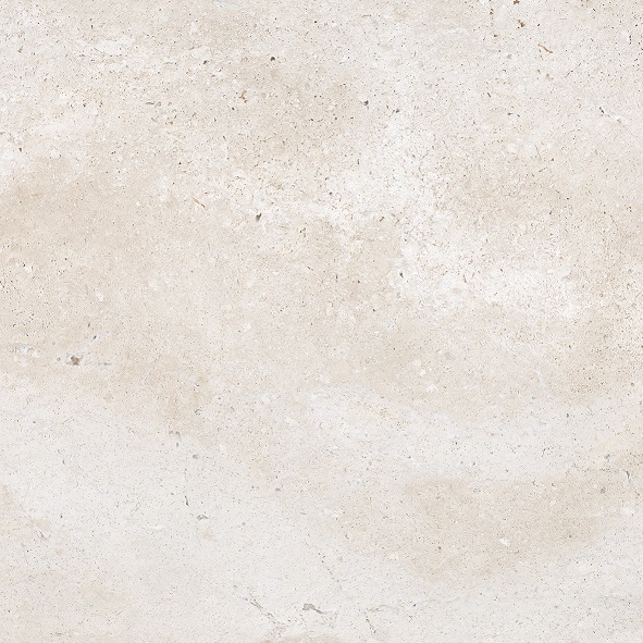 Fliese Natursteinoptik hellbeige matt 60 x60 cm "Petra Marfil" Feinsteinzeug mit fühlbarer 3D-Steinstruktur