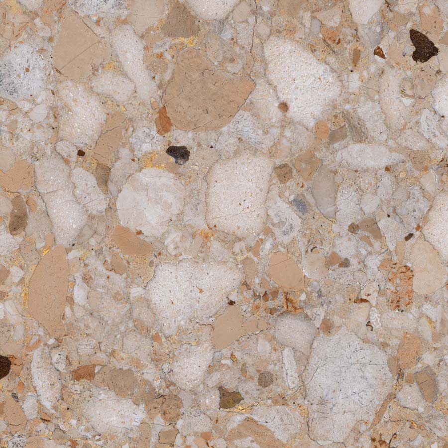 VENISTONE-GOLD-6060-1EA Fliese Terrazzo-Steinoptik beige matt 60x60 cm "Veni Gold" rektifiziert