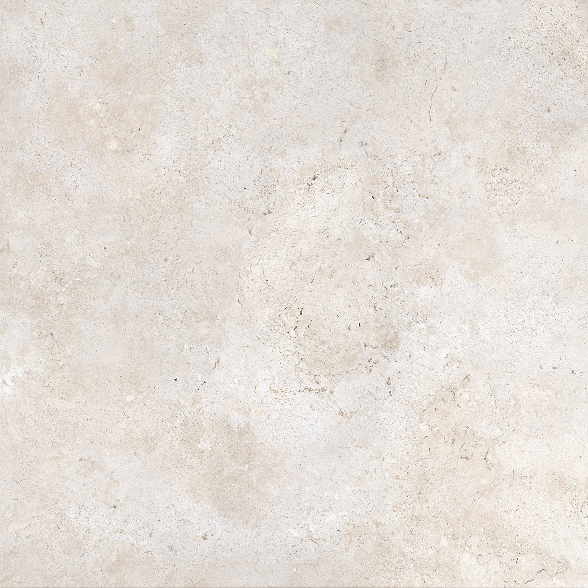 Fliese Natursteinoptik hellbeige matt 120 x 120cm "Petra Marfil" Feinsteinzeug mit fühlbarer 3D-Steinstruktur