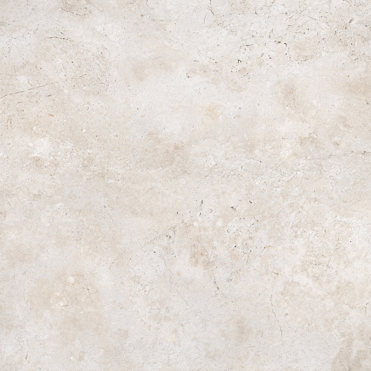Fliese Natursteinoptik hellbeige matt 120 x 120cm "Petra Marfil" Feinsteinzeug mit fühlbarer 3D-Steinstruktur
