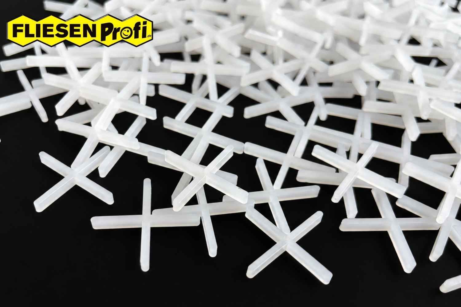 Fliesenkreuze Fugenkreuze 1,5 mm Beutel á 200 Stück Kunststoff
