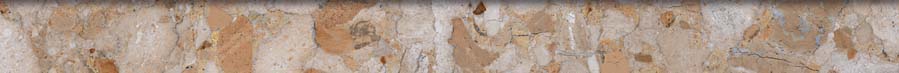 Fliesensockel Terrazzo-Steinoptik 7,3x90 cm "Veni Gold" matt