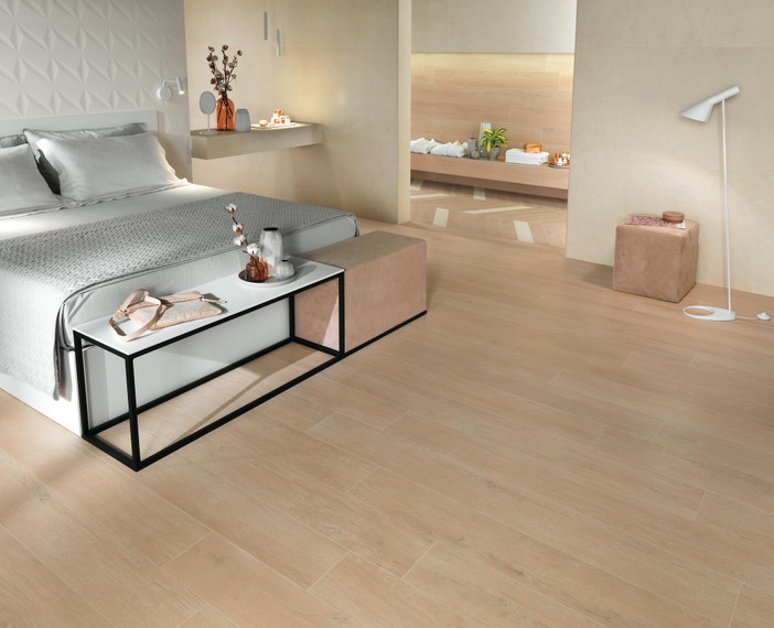 Fliese Holzoptik Eiche beige Großformat 18,5x150 "Nid light AANK" Atlas Concorde