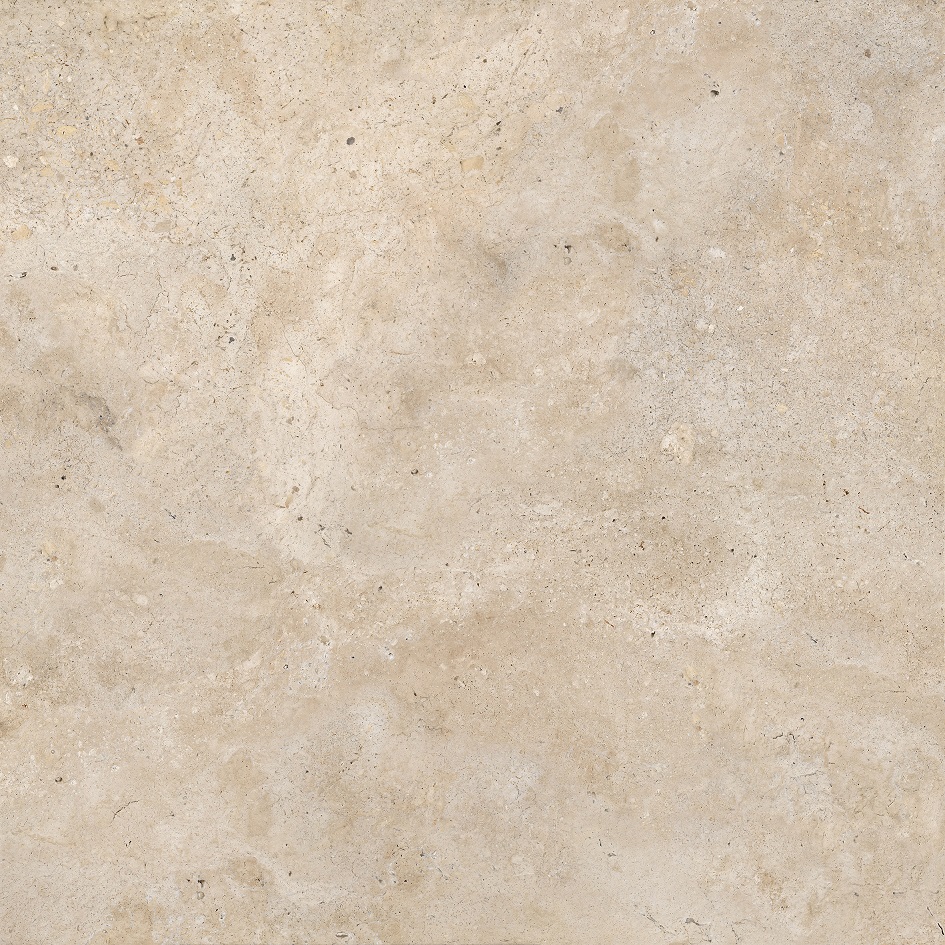 Fliese Natursteinoptik beige matt 120 x 120cm"Petra Beige" Feinsteinzeug mit fühlbarer 3D-Steinstruktur