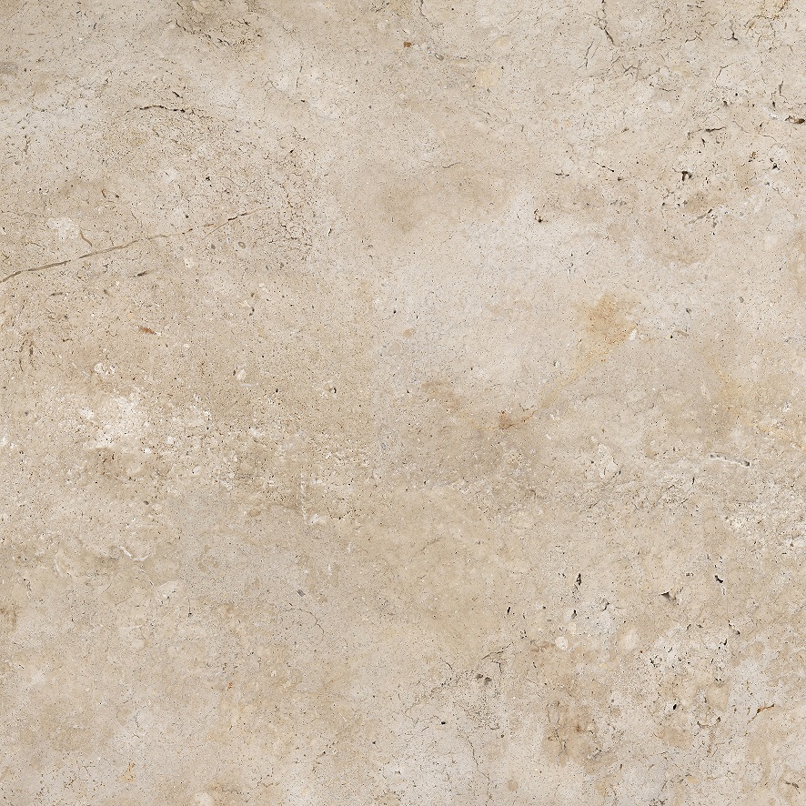 Fliese Natursteinoptik beige matt 90 x 90cm  "Petra Beige" Feinsteinzeug rektifiziert