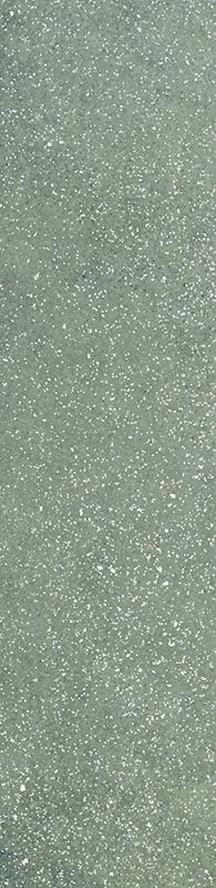 Tetris-Muschio-Mat_03A_ Fliese unregelmäßige Oberfläche 5x20 cm "Tetris Muschio" grün matt