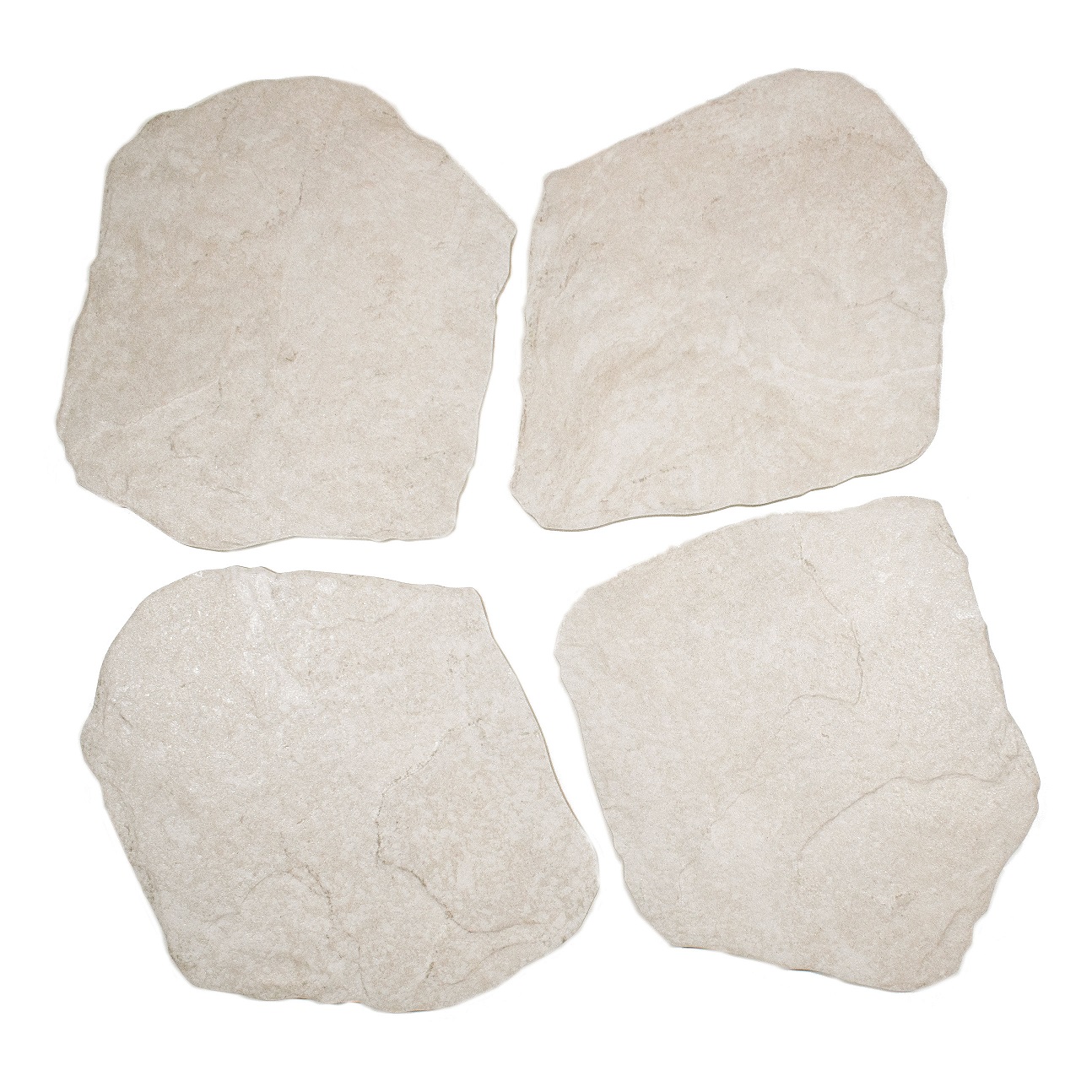 Polygonalplatten Feinsteinzeug beige 28,5x33x1cm "Nazca Beige"