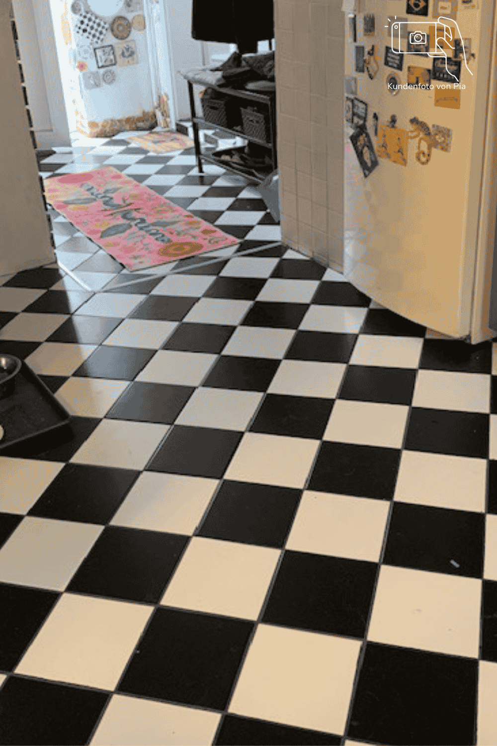 Fliese schwarz matt 20x20 cm Wand- & Bodenfliese glasiertes Feinsteinzeug