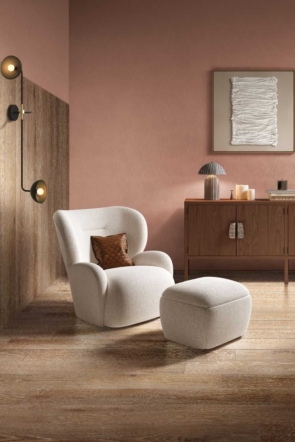 Fliese Holzoptik Eiche modern "I Roveri Rovere Decape" rektifiziert