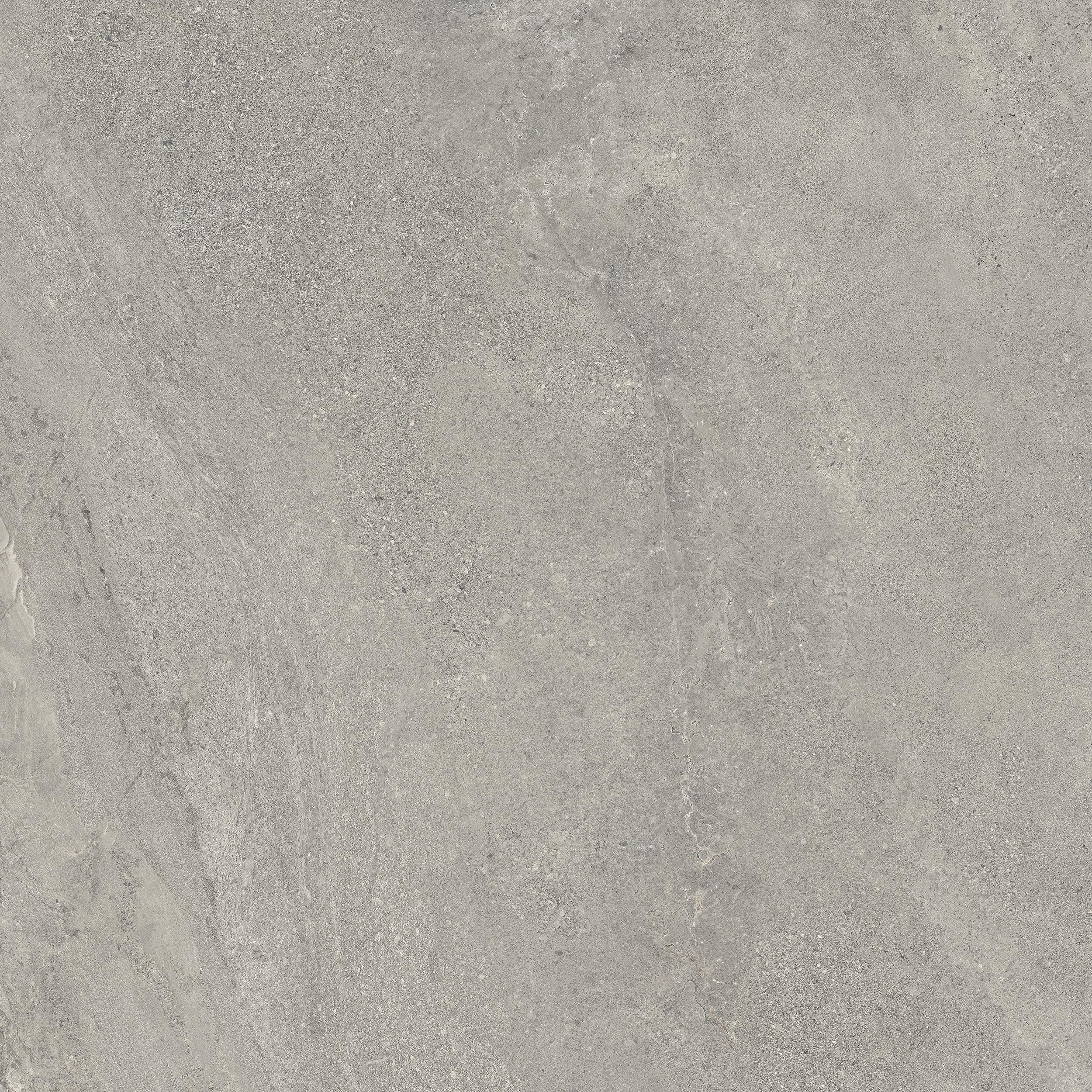 90x90 cm Fliese Natursteinoptik Sant Agostino Bergstone Grey Steinoptik grau-braun