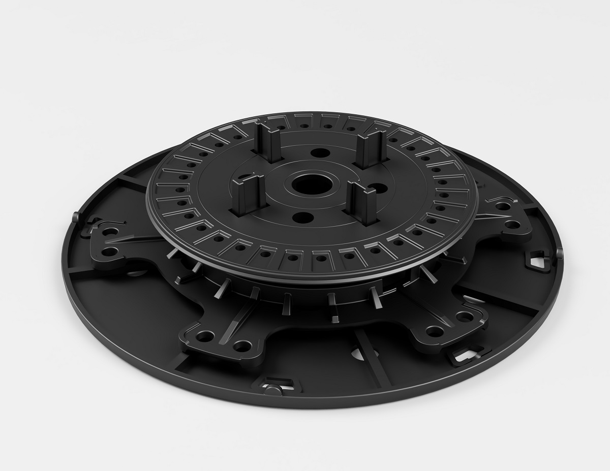 KP-21-27 Stelzlager für Terrassenplatten höhenverstellbar mit 3mm Fuge "Prince"